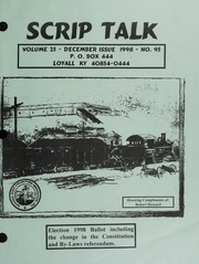 Scrip Talk: December 1998 Issue