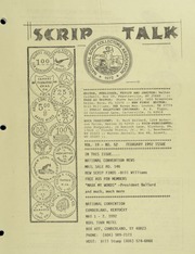Scrip Talk: February 1992 Issue