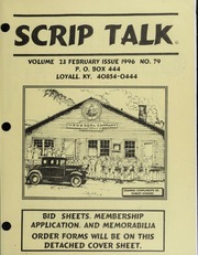 Scrip Talk: February 1996 Issue