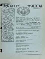 Scrip Talk: June 1986 Issue