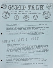 Scrip Talk: May 1977 Issue