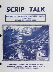 Scrip Talk: October 1998 Issue