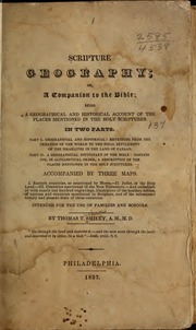 Scripture Geography or A companion to the Bible (1837) Smiley.pdf