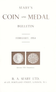 Seaby's Coin and Medal Bulletin: February 1954