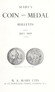 Seaby's Coin and Medal Bulletin: July 1959