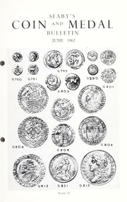 Seaby's Coin and Medal Bulletin: June 1962