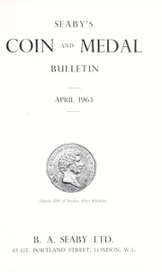Seaby's Coin and Medal Bulletin: April 1963