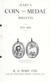 Seaby's Coin and Medal Bulletin: May 1965