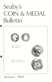 Seaby's Coin and Medal Bulletin: January 1968