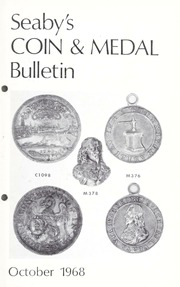Seaby's Coin and Medal Bulletin: October 1968