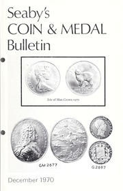 Seaby's Coin and Medal Bulletin: December 1970