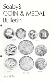 Seaby's Coin and Medal Bulletin: July 1974