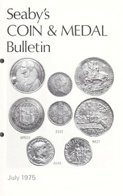 Seaby's Coin and Medal Bulletin: July 1975