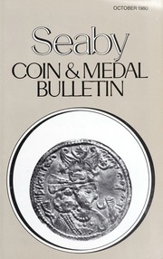 Seaby's Coin and Medal Bulletin: October 1980