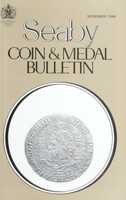 Seaby's Coin and Medal Bulletin: November 1984