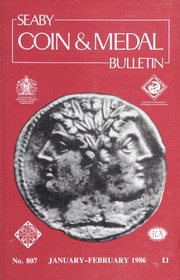 Seaby's Coin and Medal Bulletin: January/February 1986