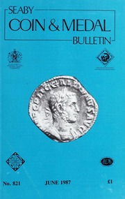 Seaby's Coin and Medal Bulletin: June 1987