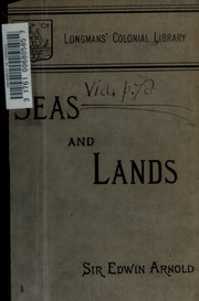 Cover of edition seaslands00arnouoft
