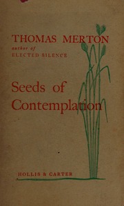 Cover of edition seedsofcontempla0000unse_v6p4