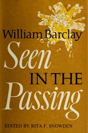 Cover of edition seeninpassing00barc