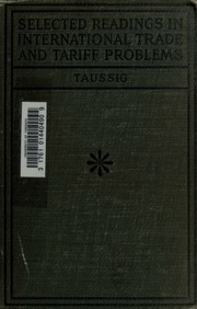 Cover of edition selectedreadings00tausuoft