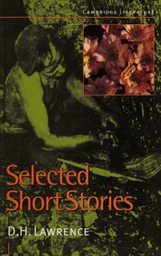 Cover of edition selectedshortsto0000lawr