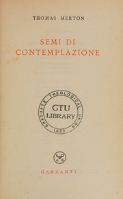 Cover of edition semidicontemplaz0000mert