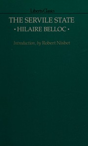 Cover of edition servilestate0000bell
