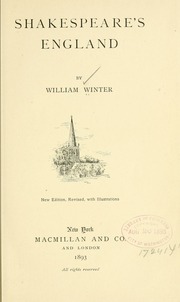 Cover of edition shakespearesengl00wi