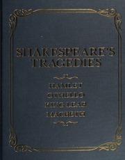Cover of edition shakespearestrag0000shak_v0g4