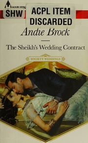 Cover of edition sheikhsweddingco0000broc_z2b5