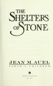Cover of edition sheltersofstone00auel