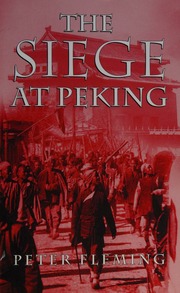 Cover of edition siegeatpeking0000flem_y9i8
