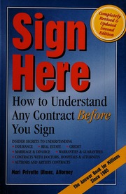 Cover of edition signherehowtound0000ulme