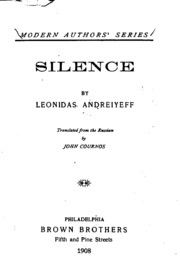 Cover of edition silence00courgoog