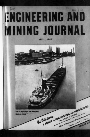 Engineering and Mining Journal 1942-04: Vol 143 Iss 4 : Free 