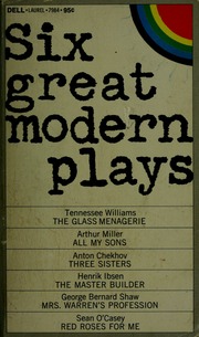 Cover of edition sixgreatmodernpl00dell