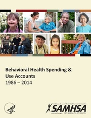 Behavioral Health Spending and Use Accounts: 1986 - 2014 - Archives