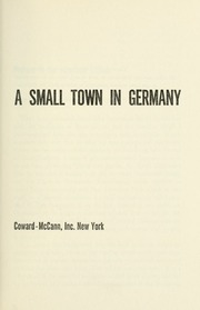 Cover of edition smalltowningerma00leca