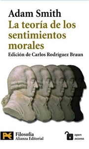 Smith, Adam  La Teoría De Los Sentimientos Morales...