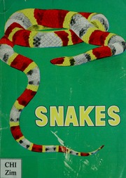 Cover of edition snakes00zimh