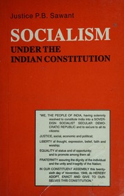 Socialism Under The Indian Constitution