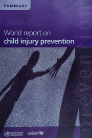 World Report On Child Injury Prevention
