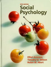 Cover of edition socialpsychology00aron
