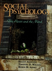 Cover of edition socialpsychology00aron_0