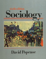Cover of edition sociology0006edpope
