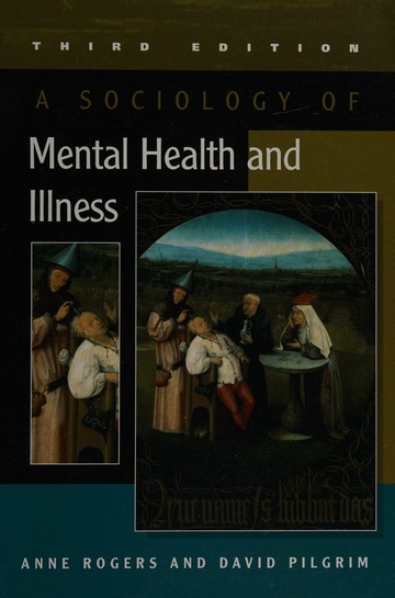 a sociology of mental illness