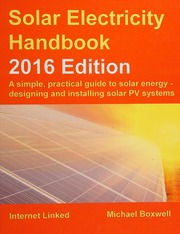 Cover of edition solarelectricity0000boxw_l9e7