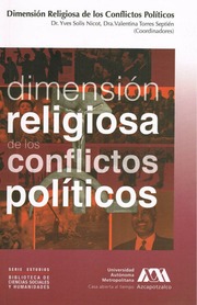 Solis & Torres (coords ) Dimensión Religiosa De Lo...