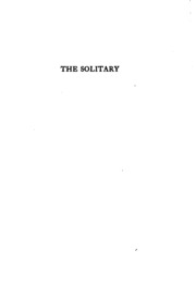 Cover of edition solitary00oppegoog